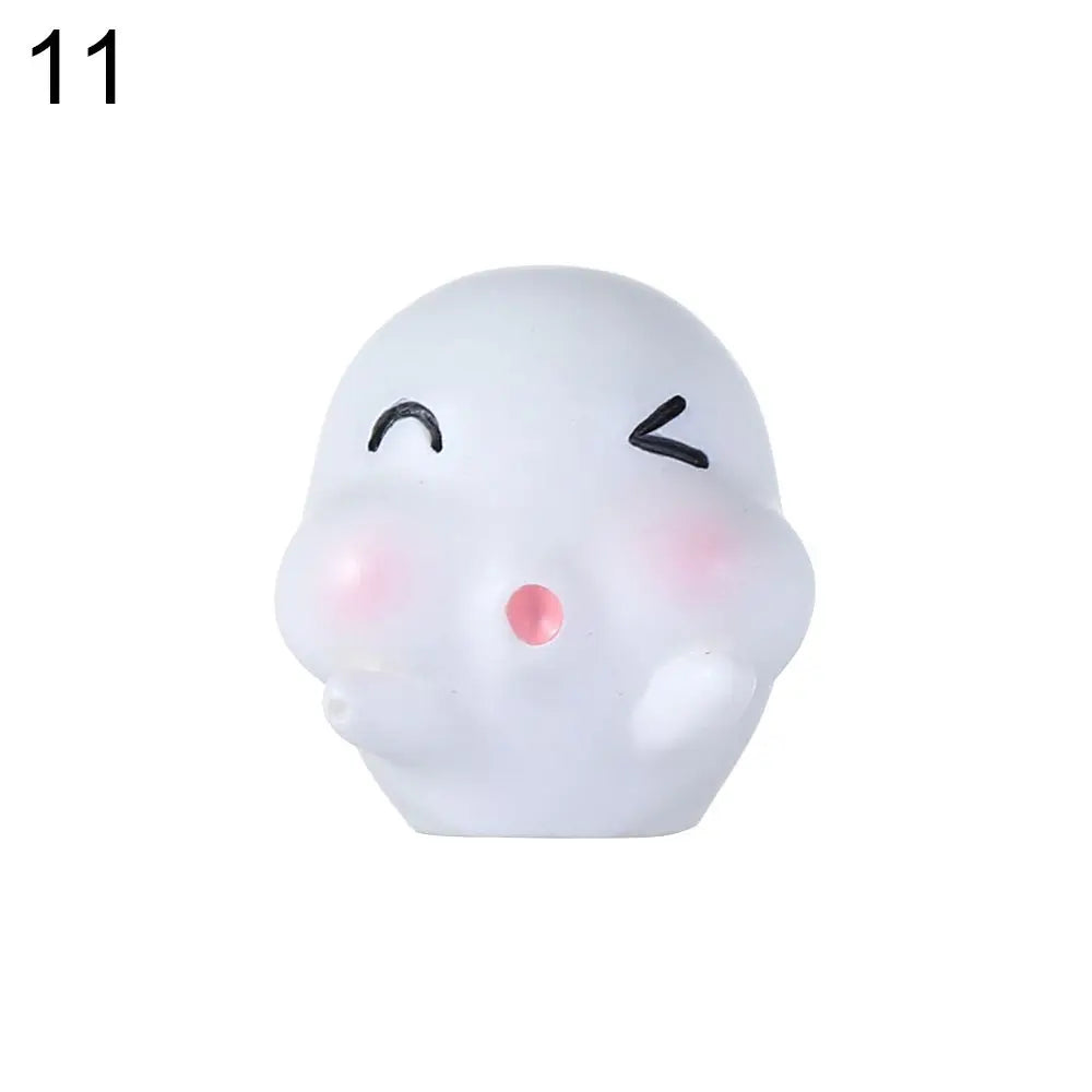 Halloween Pumpkin Ghost Vampire Micro Landscape Resin Craft Mini