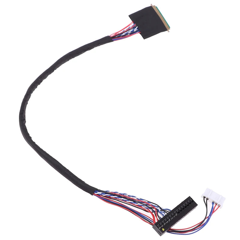 40-Pin LVDS Cable 6-Bit 2-Channel LCD LED Display | 25cm