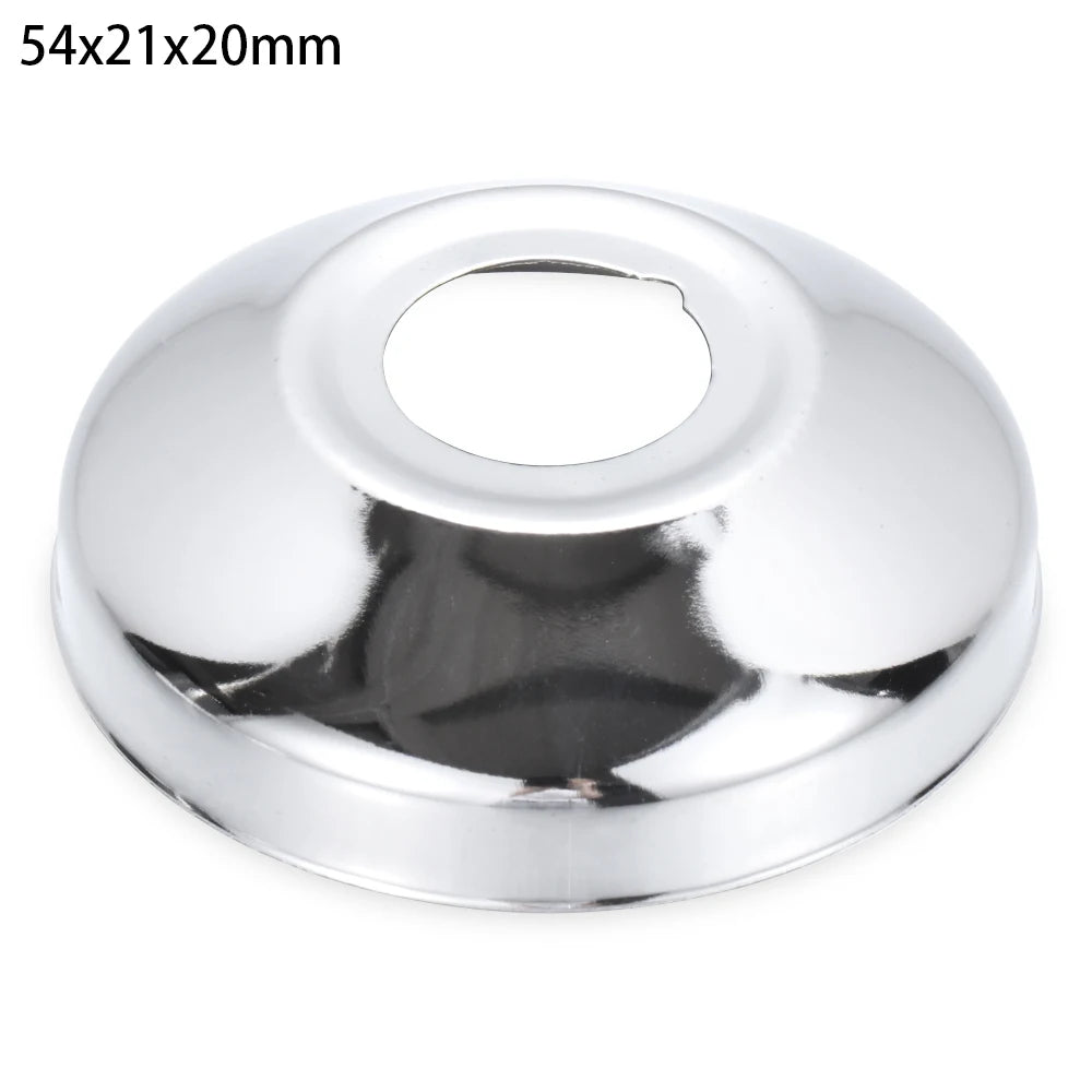 Self-adhesive Stainless Steel Faucet Decorative Cover Shower Chrome