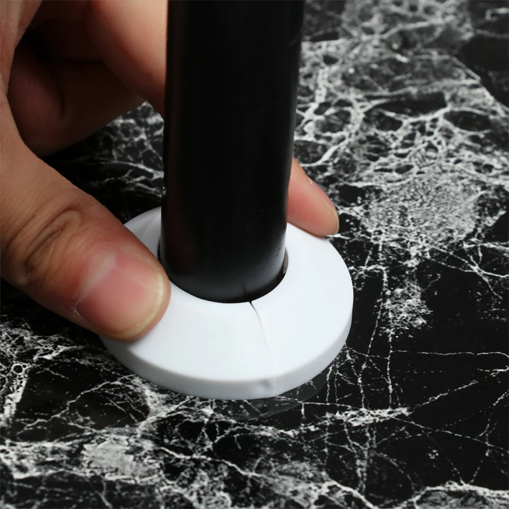 Water Pipe Cover Pipe Collar Decorative Angle Valve Radiator Pipe Covers Pipe For Kitchen Wall Ducts Faucet Accessory Oasis Select