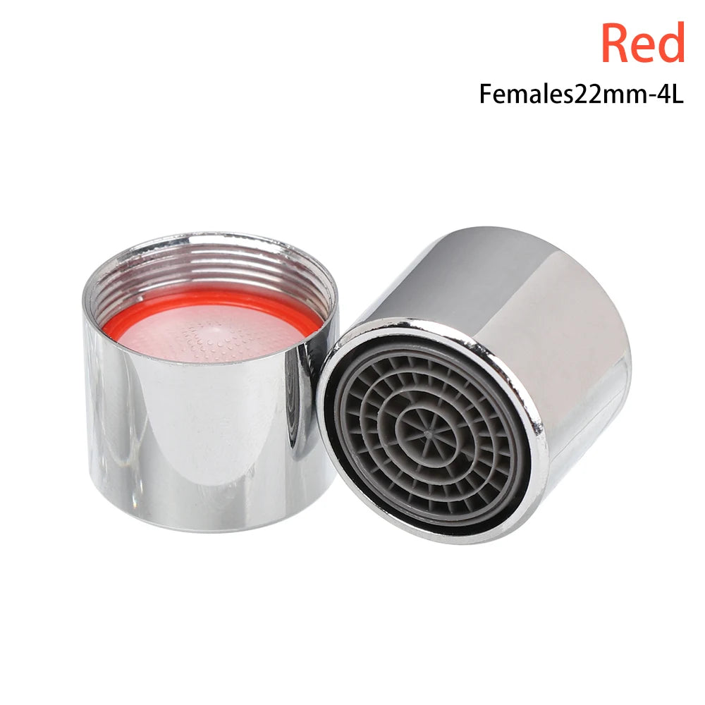 Flexible 360 Degree Water Saving Faucet Nozzle Sprayer Tap Aerator Outlet Swivel Tap Head Sink Mixer Kitchen Supplies Oasis Select Females22mm-4L