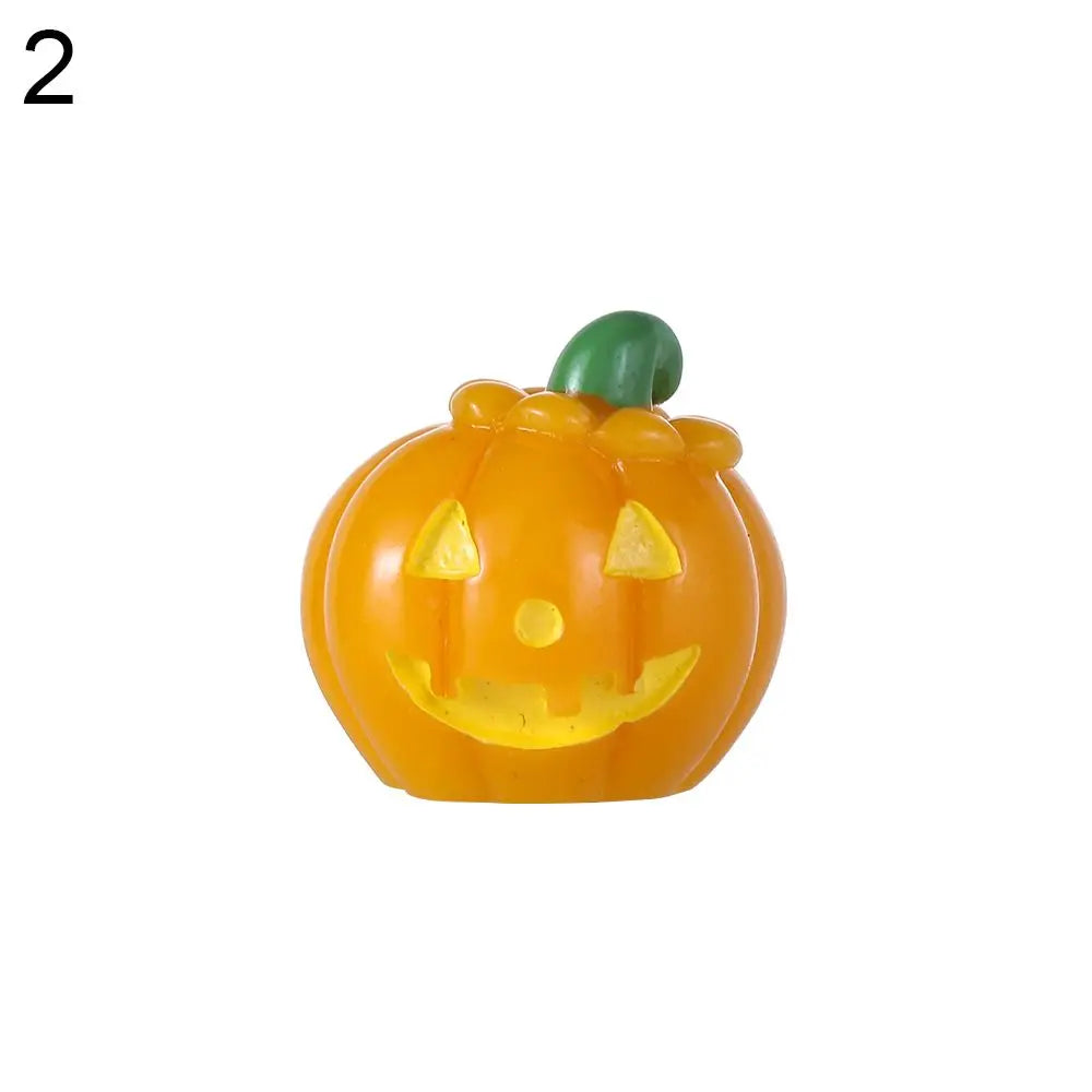 Halloween Pumpkin Ghost Vampire Micro Landscape Resin Craft Mini