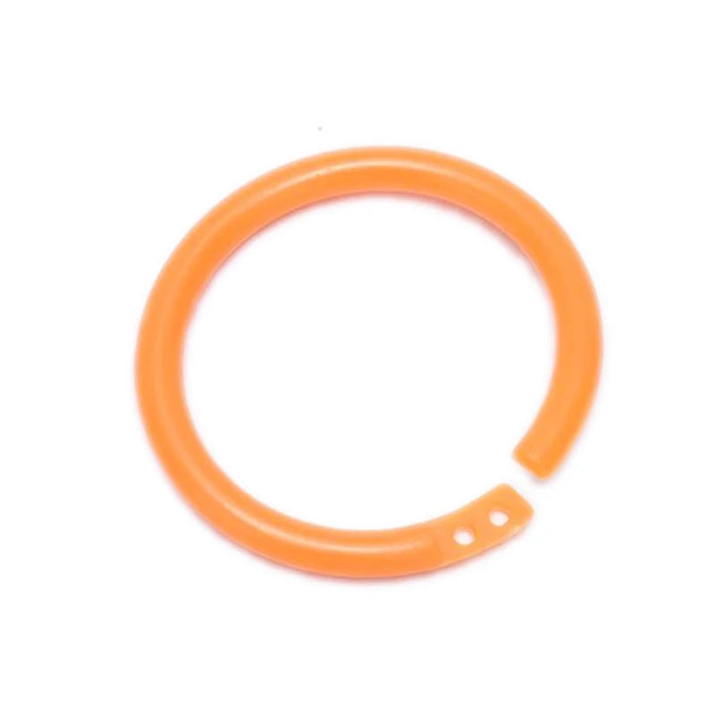20Pcs 28mm Plastic Loose Leaf Binder Rings | DIY Notebook Albums