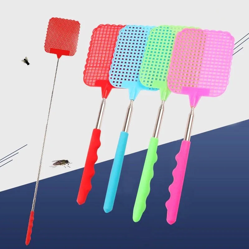Extendable Fly Swatter Prevent Pest Mosquito Tools Flies Trap Retractable Fly Swatters Garden Supplies Telescopic Flies Swatter Oasis Select