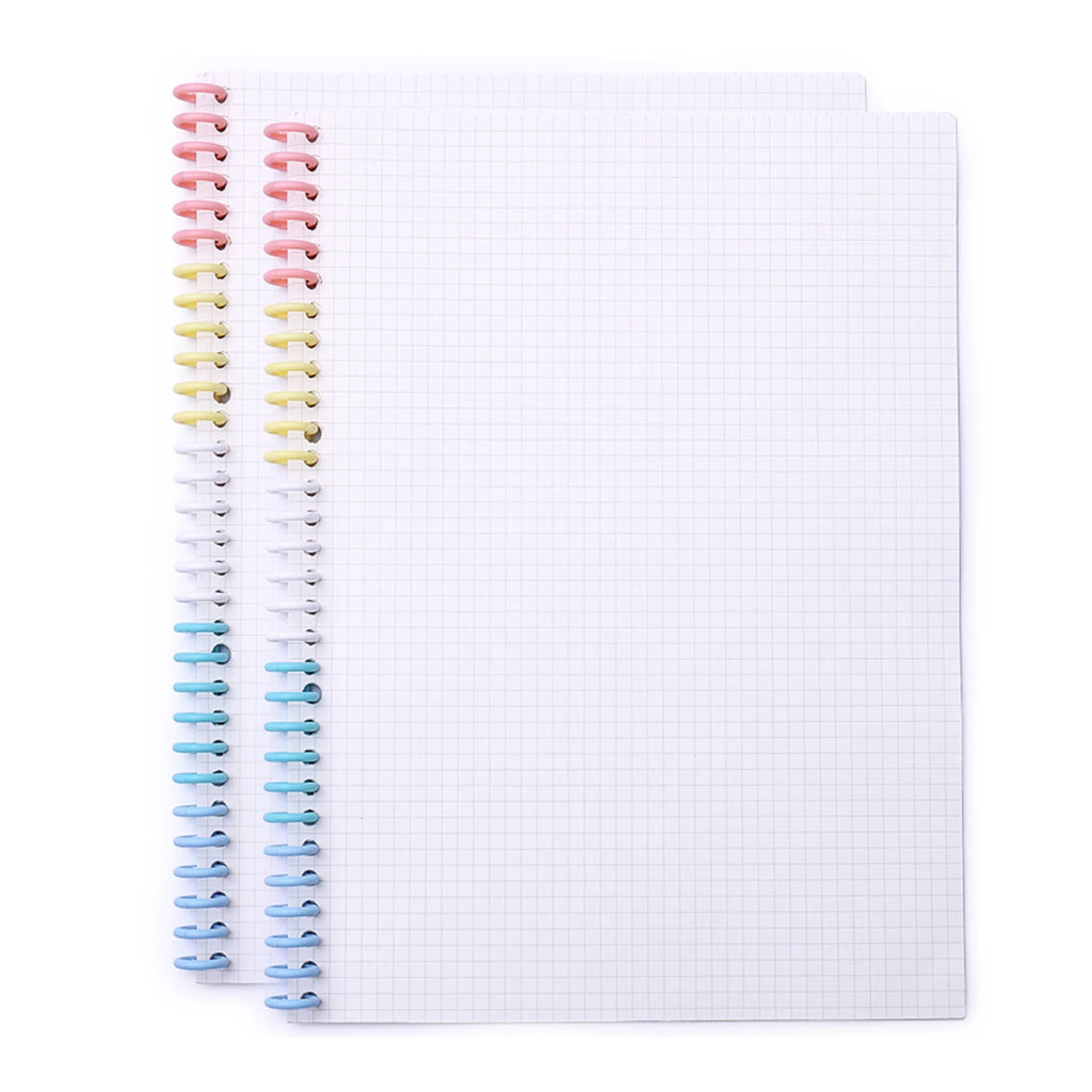 KW-trio Binding Spine Combs 6Holes Loose Leaf Binder Album Rings for DIY Notebook Photo Album Calendar 12mm/0.5in Spine Diameter Oasis Select