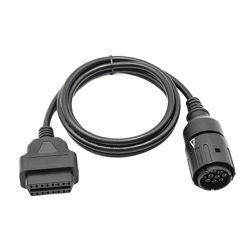 BMW Motorcycle 10-Pin to 16-Pin OBD2 ICOM-D Diagnostic Cable OBD2 Diagnostic Adapter Oasis Select