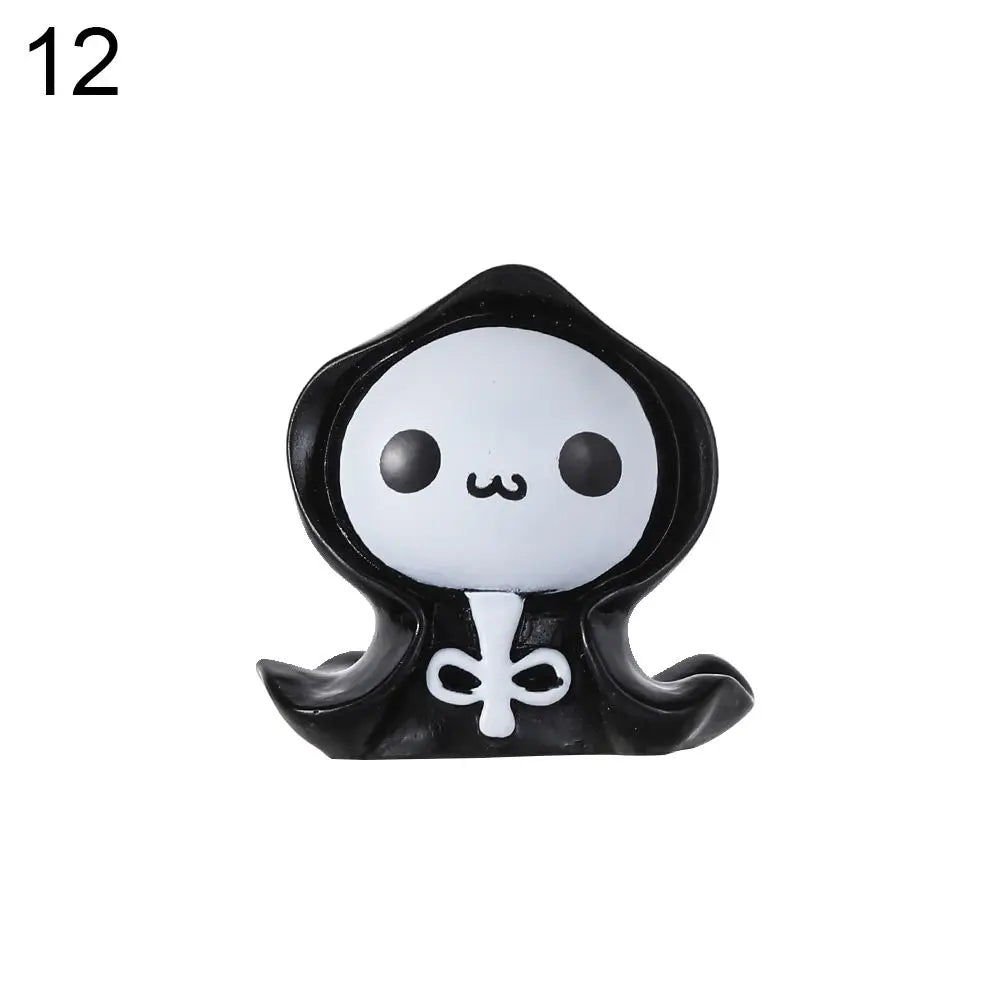 Halloween Pumpkin Ghost Vampire Micro Landscape Landscape Resin Craft Mini Fairy Garden Ornaments Home Decor Oasis Select 12
