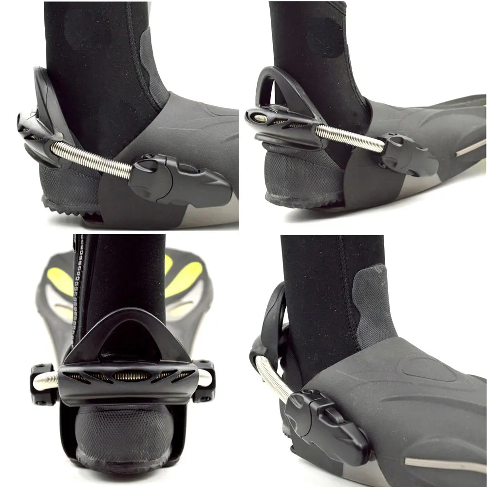3 Size Scuba Diving Fin Spring Heel Strap with Quick Release Buckles Diver Fin Replacement Oasis Select