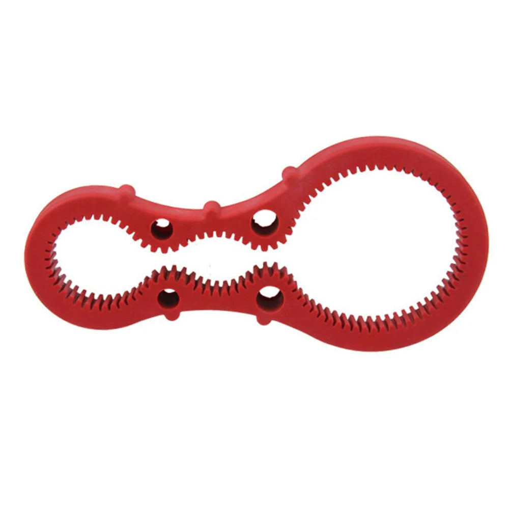 Creative Jar Opener Multi Purpose Jar Lids Bottle Cap Grip Rubber Opener Tool for Soda Bottles Condiments Canned Goods Bar Tools Oasis Select Red CHINA