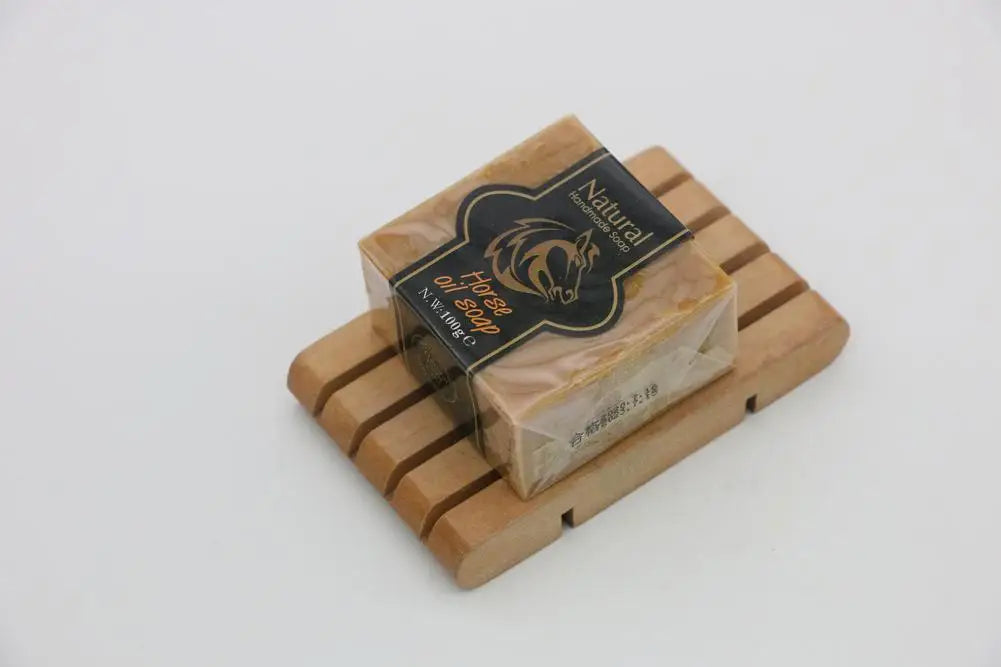 Natural Handmade Soap Bamboo Charcoal Oil Control Facial Cleaning Soap Chamomile Volcanic mud Hydrating Exfoliating Bath Soap Oasis Select Horse Oil China Mainland