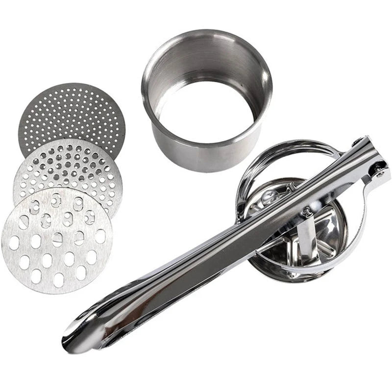 Stainless Steel Potato Ricer & Masher – 3 Interchangeable Discs Potato Ricer Oasis Select