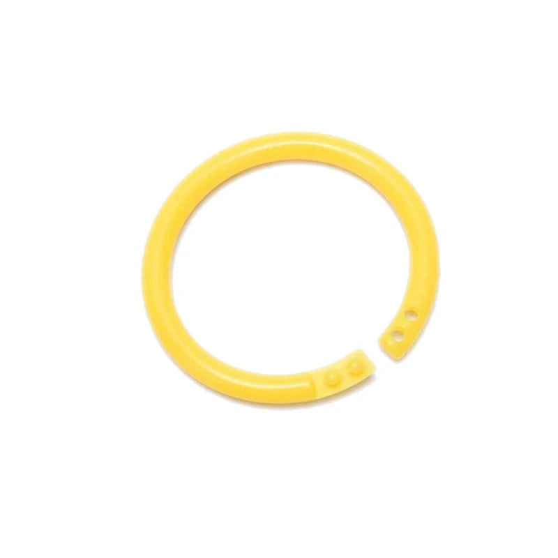 20Pcs 28mm Plastic Loose Leaf Binder Rings | DIY Notebook Albums