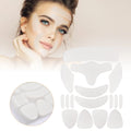 256PCS Reusable Facial Patch Forehead Petal Anti Wrinkle Fine Lines Remover Strips Silicone Neck Eye Sticker Smooth Face Lifting Oasis Select United States