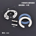 Brass C Type Tap Faucet Anti-loosing Nut Cap Fixing Fitting Kit Wash Basin Tool Fastening Circlip Washer Parts Kitchen Fixture Oasis Select B