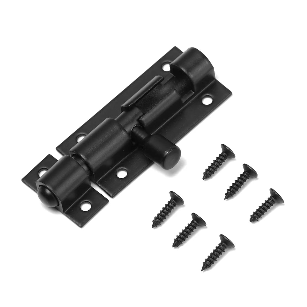 2-8" Window Catch Lock Door Lock Buckle Heavy Duty Large Garden Gate Shed Sliding Door Tower Bolt Latch Catch Home Hardware Oasis Select