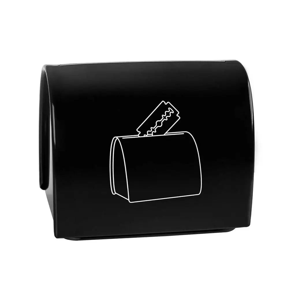 Safe Guard Razor Blade Disposal Case Safe Storage Bank For Men Used Safety Razor Blades Disposable Blade Recycling Bin Box Oasis Select