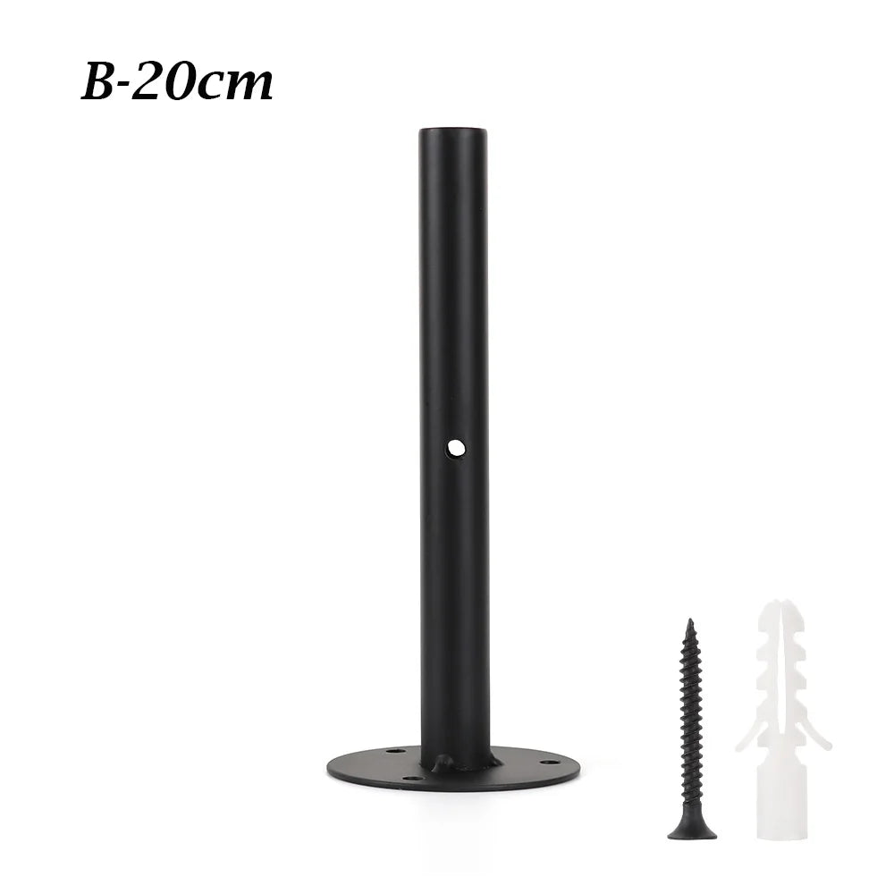 Durable Table Heavy Duty Shelf Bracket Wall Shelf Support Metal Wall Mount Shelf Storage Rack Bench Board Furniture Hardware Oasis Select B-20cm
