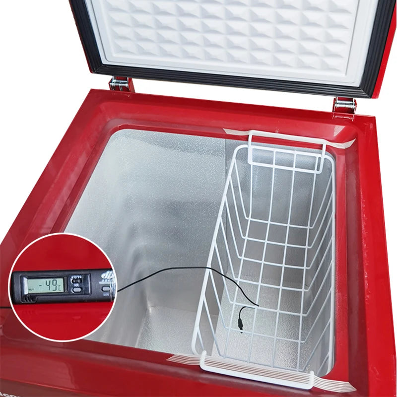 LZHZXY 100L Upright Freezer 200W Frost-Free | BD(C)-100