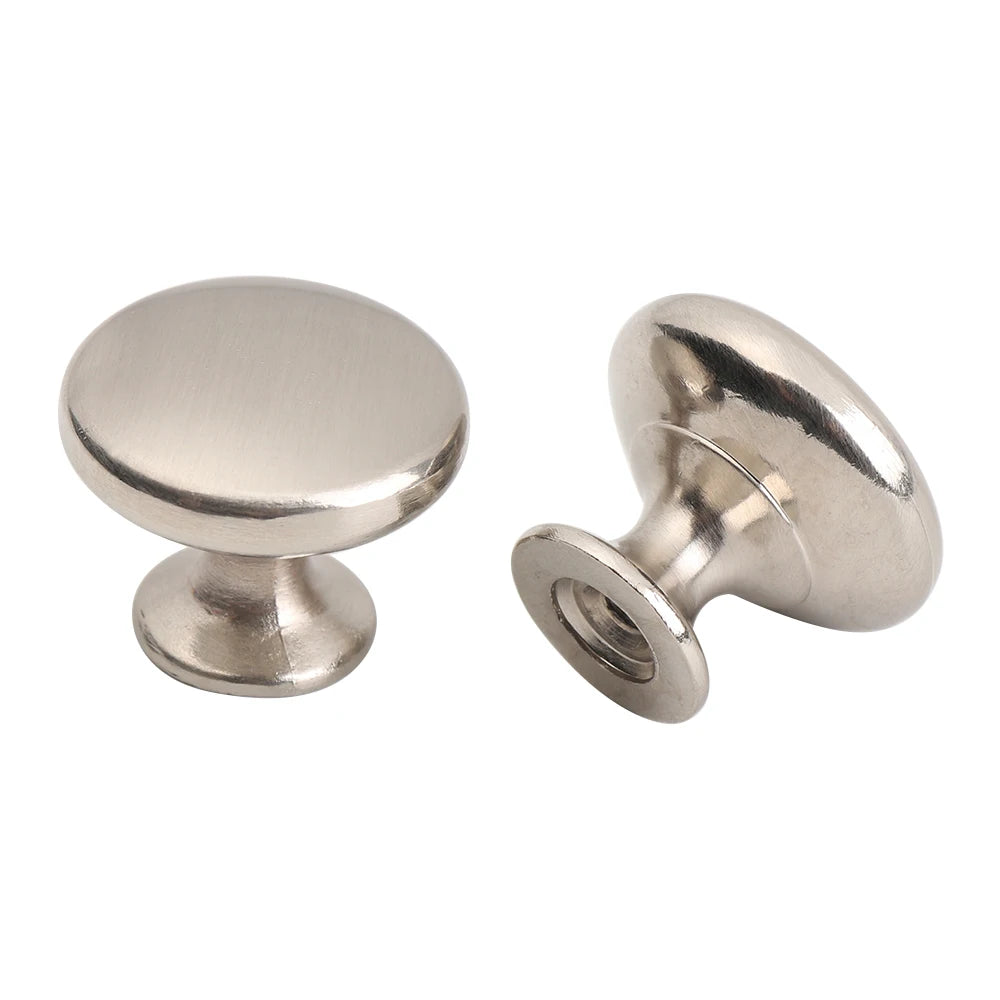 Round Alloy Cabinet Handles Knobs Kitchen Cupboard Door Wardrobe Pulls Drawer Furniture Hardware Fittings Oasis Select