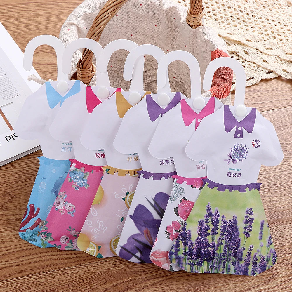 Natural Fragrances Hanging Spices Bag Wardrobe Deodorizing Paper Sachets Aromatherapy Bag Cabinet Air Fresheners Oasis Select