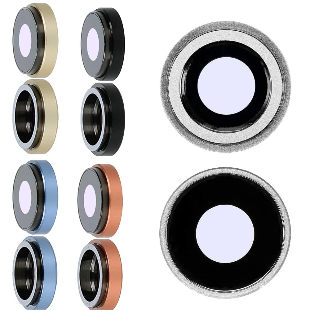 iPhone XR Rear Camera Lens Glass Cover with Frame Replacement