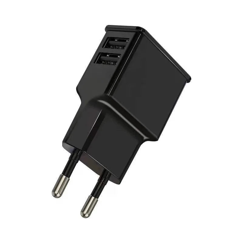 AC Adapter Universal 5V Volt Power Supply USB Charger 5V 1A2A Converter Power Adapter AC TO DC220V TO 5V Converter Phone Charger Oasis Select 2usb black