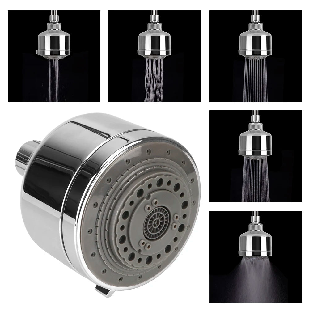 Bathroom Accessories Full Function Shower Head Multifunction Pressurized Water-Saving Home improvement Rotating Top Sprinkler Oasis Select Default Title