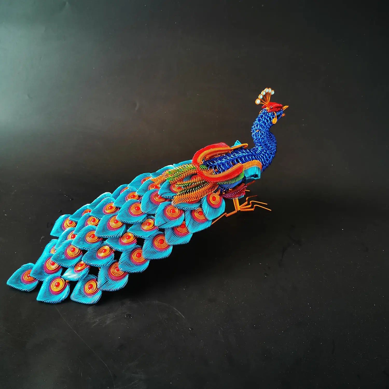 Pure handicraft peacock Phoenix living room decoration wine cabinet decoration home decoration decoration Oasis Select