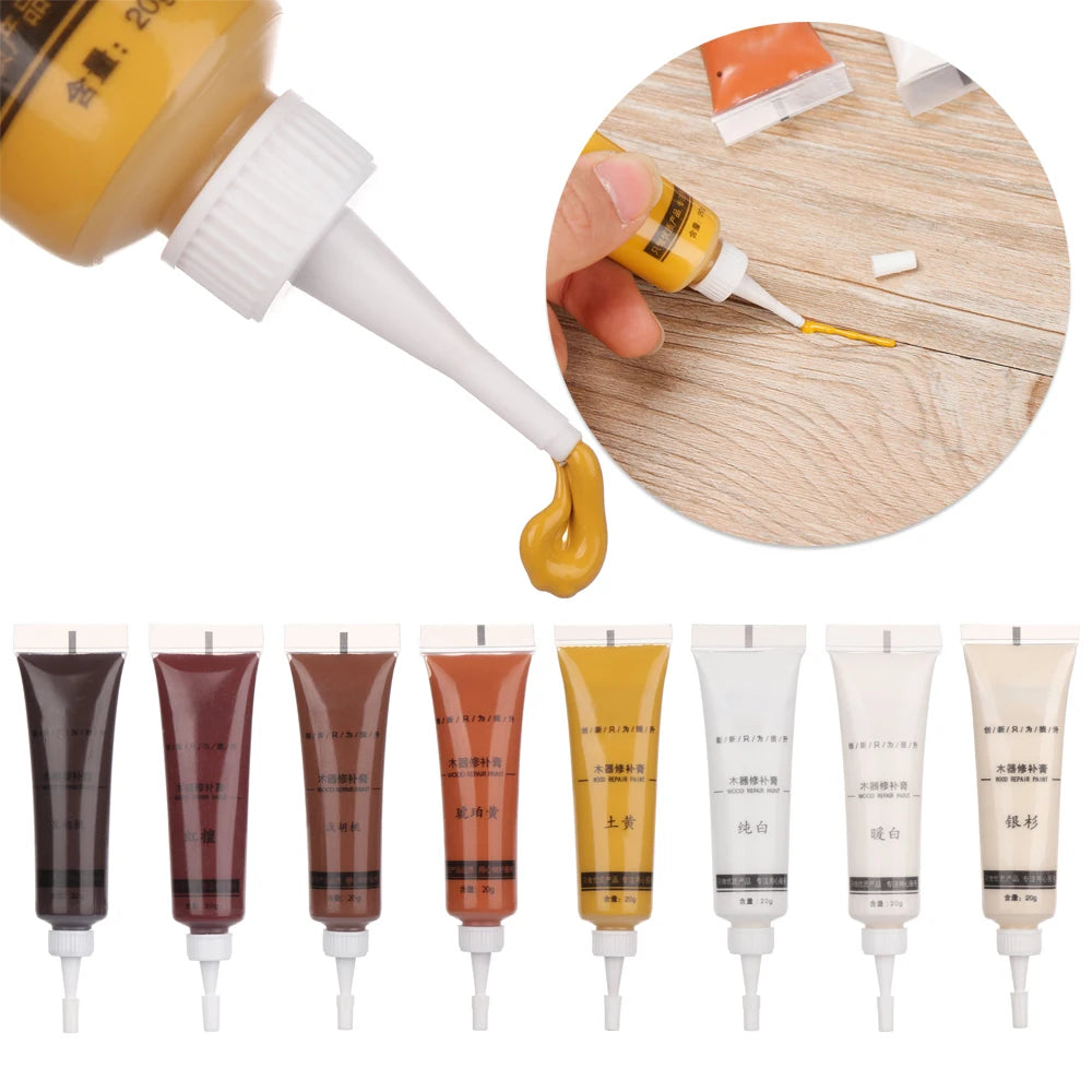 Marker Pen Cream Wax Repair Polymer Resin For DIY Wood cratch Filler Remover Wooden Furniture Touch Up Tool Fast Repair Oasis Select