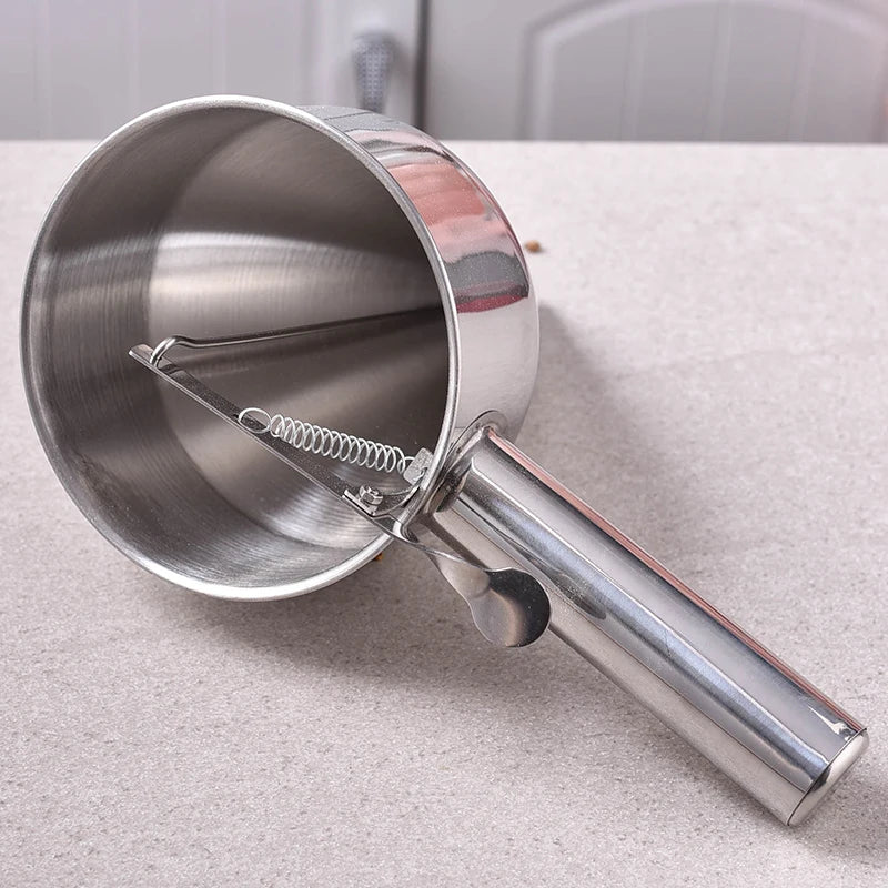 Stainless Steel Batter Dispenser Funnel & Rack | Octopus Balls Batter Dispenser Funnel Oasis Select
