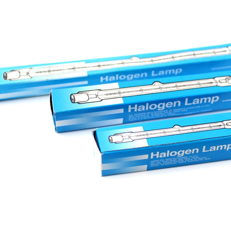 SHINEKNOT Halogen Tube Bulbs 100W–1500W 220V | 8-Pack