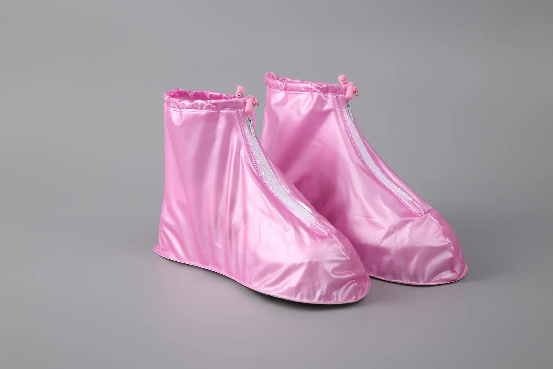 Thickened wear-resistant protection adult travel rain proof shoe cover men's and women's outdoor fashion waterproof shoe cover Oasis Select XXL 43-44 Pink