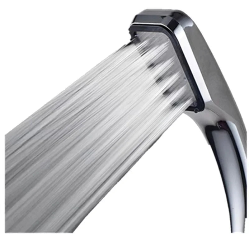 300 Holes Shower Head High Pressure Rainfall Water Saving Flow With Chrome ABS Sprayer Nozzle Square Shower Bathroom Accessories Oasis Select