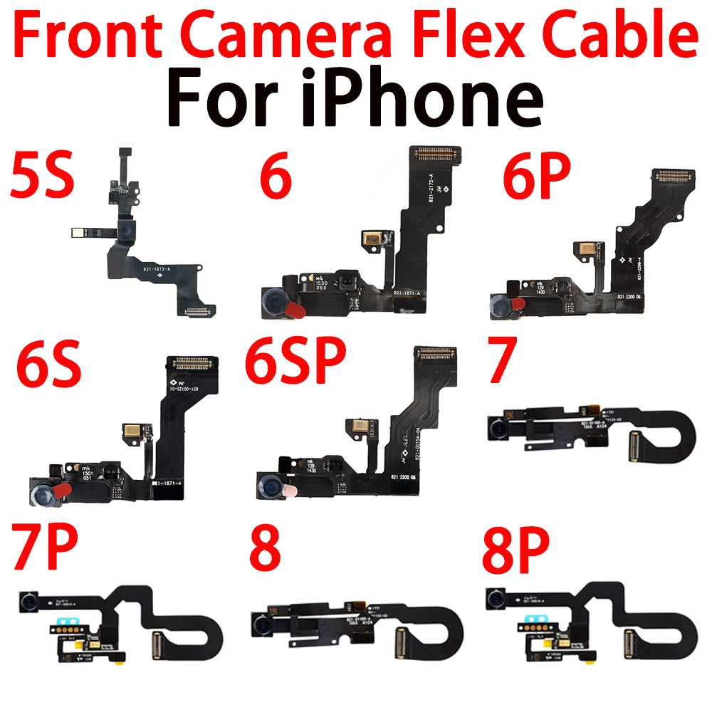 Front Camera & Proximity Sensor Flex Cable for iPhone 5s–8 Plus