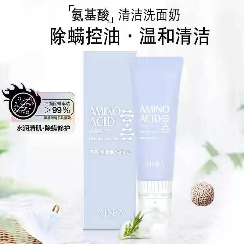 Yinba amino acid cleansing milk, muscle clearing pores, foam cleanser Cleansing Cream Oasis Select Default Title