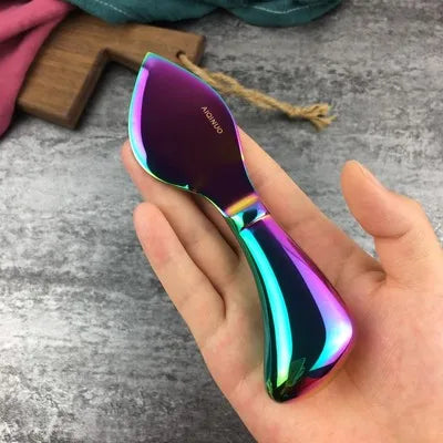 Stainless steel butter knife butter knife jam knife cream knife cheese knife cheese knife western knife Oasis Select Colorful