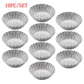 20-Pack Chrysanthemum Aluminium Tart & Cookie Baking Molds Baking Mold Set Oasis Select 10PCS