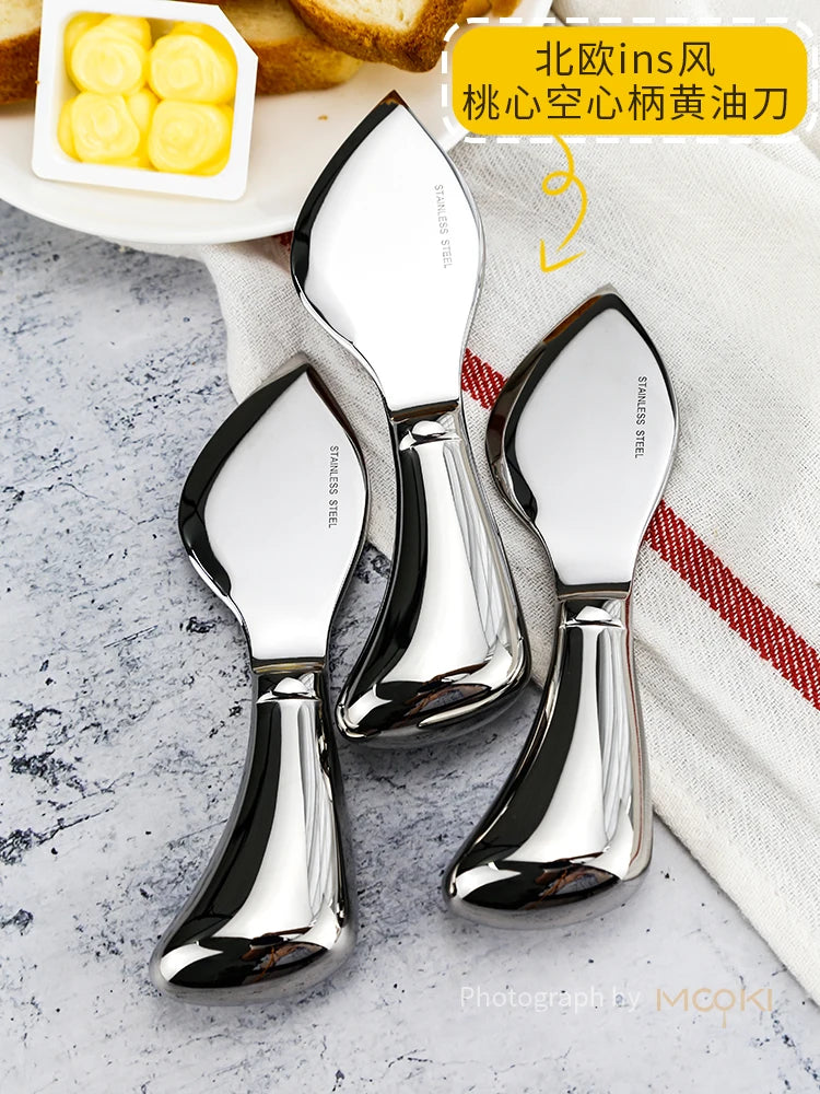 Stainless steel butter knife butter knife jam knife cream knife cheese knife cheese knife western knife Oasis Select