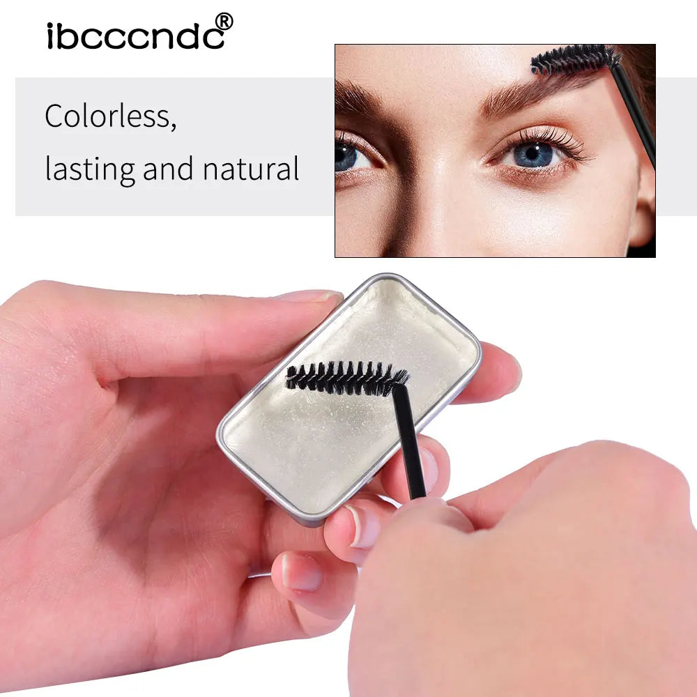 Eyebrow Styling Gel Molding Wax Waterproof Transparent Refreshing Durable Natural Colorless Holiday Gifts Oasis Select