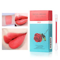 20pcs Cigarette Cotton Swab Lipstick Tattoo Lipstick Non-Stick Long-Lasting Waterproof and Kiss-proof Lip Durable Lip Stain Set Oasis Select red