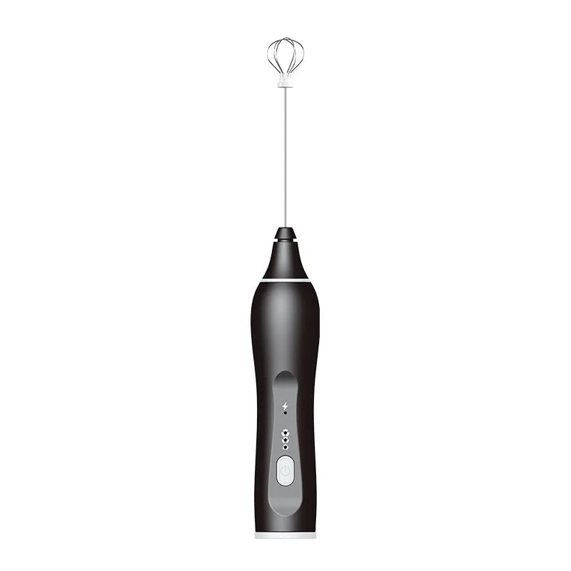 New hand-held electric egg beater milk beater automatic coffee blender milk bubbler electric blender whisk kitchen tools Oasis Select black