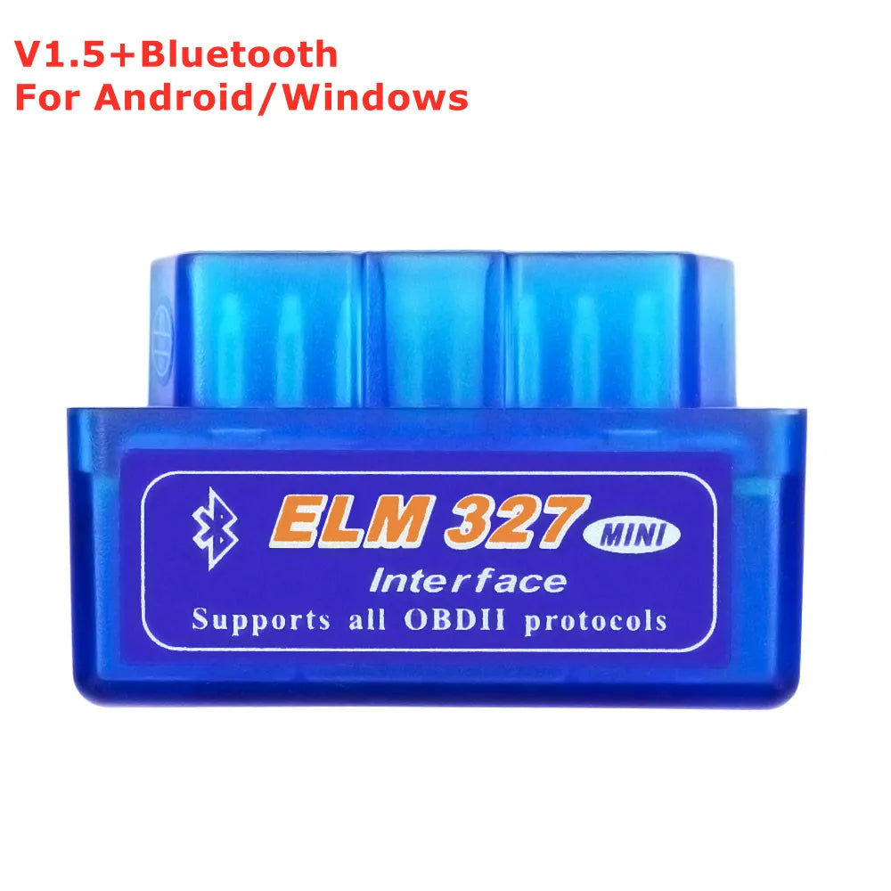 ELM327 V1.5 Bluetooth WiFi OBD2 Scanner – iOS, Android & PC OBD2 Diagnostic Scanner Oasis Select Red