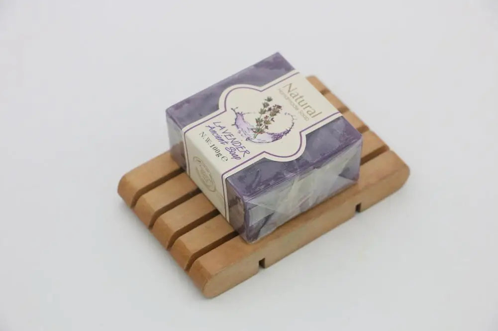 Natural Handmade Soap Bamboo Charcoal Oil Control Facial Cleaning Soap Chamomile Volcanic mud Hydrating Exfoliating Bath Soap Oasis Select Lavender China Mainland