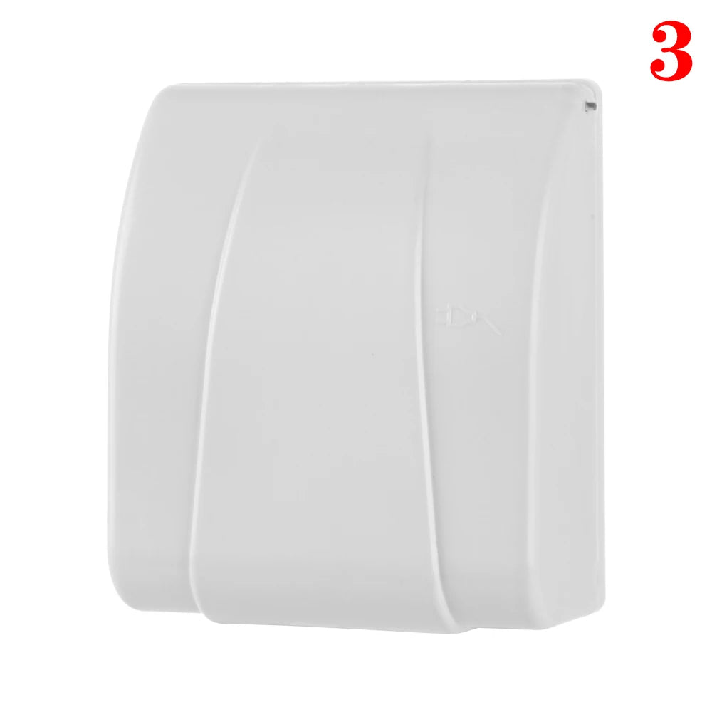 Transparent 86 Type Switch protective Cover Switch Splash Box Power Outlet Box Socket Waterproof Box For Kitchen Toilet Bathroom Oasis Select with spring