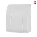 Transparent 86 Type Switch protective Cover Switch Splash Box Power Outlet Box Socket Waterproof Box For Kitchen Toilet Bathroom Oasis Select with spring
