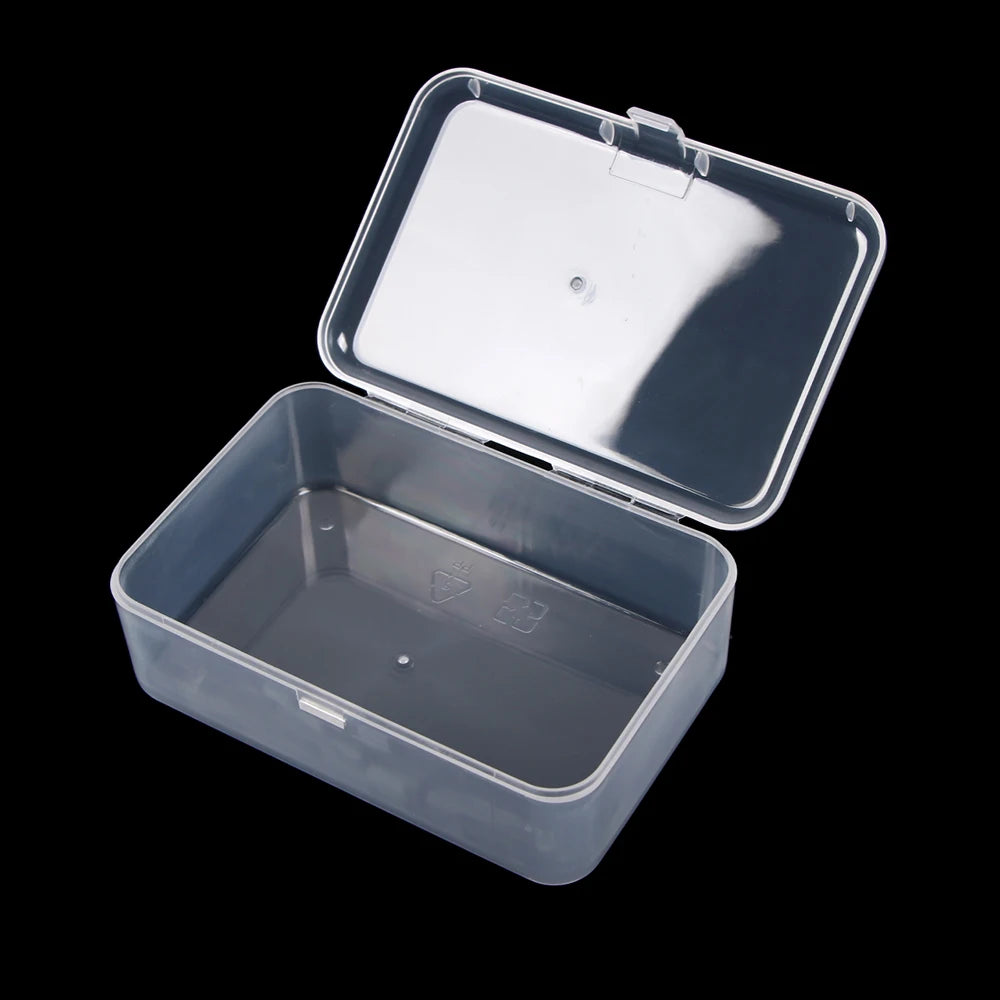 Clear Plastic Jewelry Box with Lid – Dustproof PP Storage Case