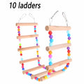 Parrots Ladders Pets Birds Climbing Toys for Parrots Game Bird Calopsita Parakeets Accessories Stairs with Balls Agapornis Toys Oasis Select 10 Ladders