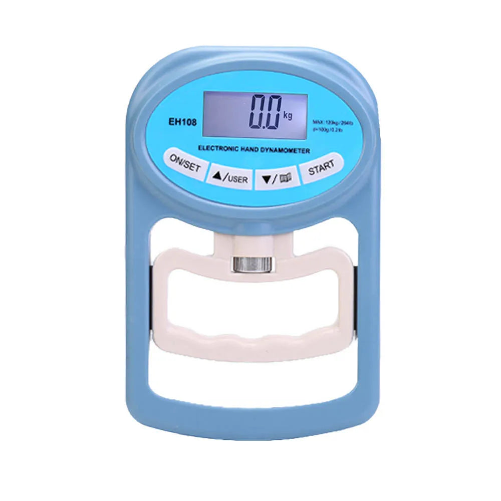268Lbs/120Kgs Digital Hand Dynamometer Grip Strength Measurement Meter Auto Capturing Electronic Hand Grip Power Oasis Select