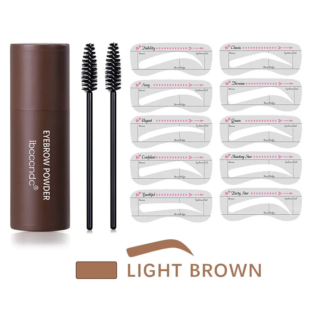 Eyebrow Stamp Waterproof Long Lasting Natural Brow Stamp Shaping Kit Shape Brow Stamp Contouring Stick Hairline 3Colors Oasis Select light brown