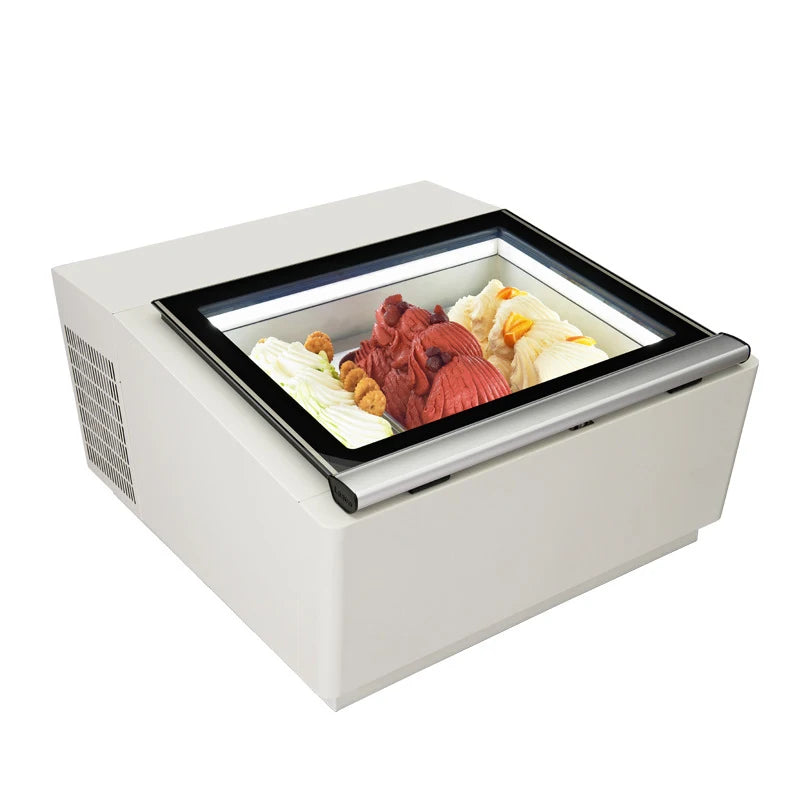 Desktop 3-Tray Ice Cream Display Freezer | SMART-03